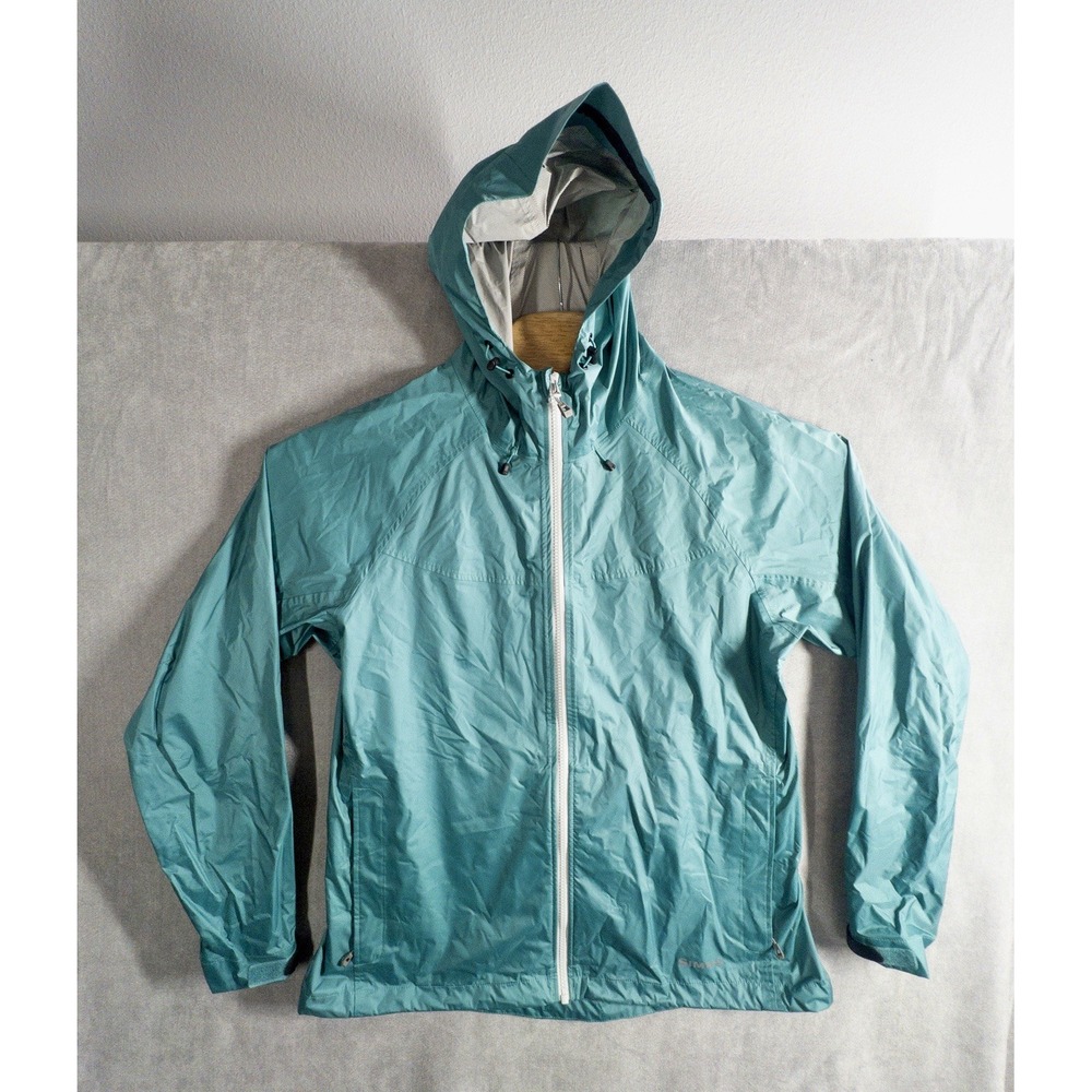 Simms Fishing All Weather Parka Jacket Mens L Full Zip Hooded Gorpcore Outdoors